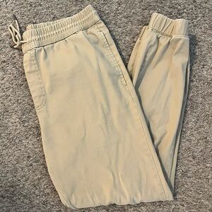 Original Use Tan Jogger Pants